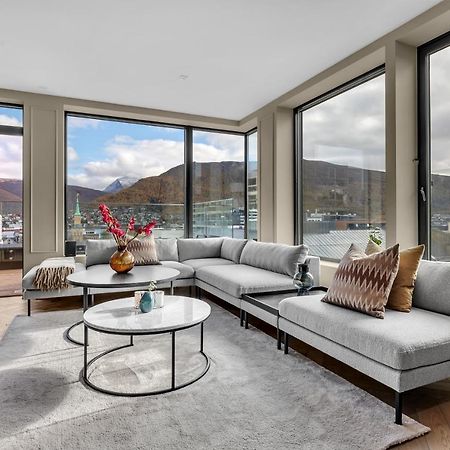 Penthouse In Downtown Tromso New Apartment Exterior foto