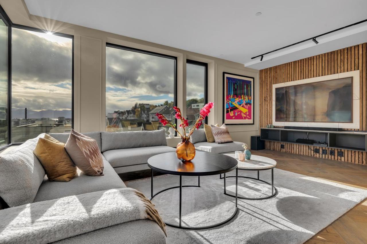 Penthouse In Downtown Tromso New Apartment Exterior foto